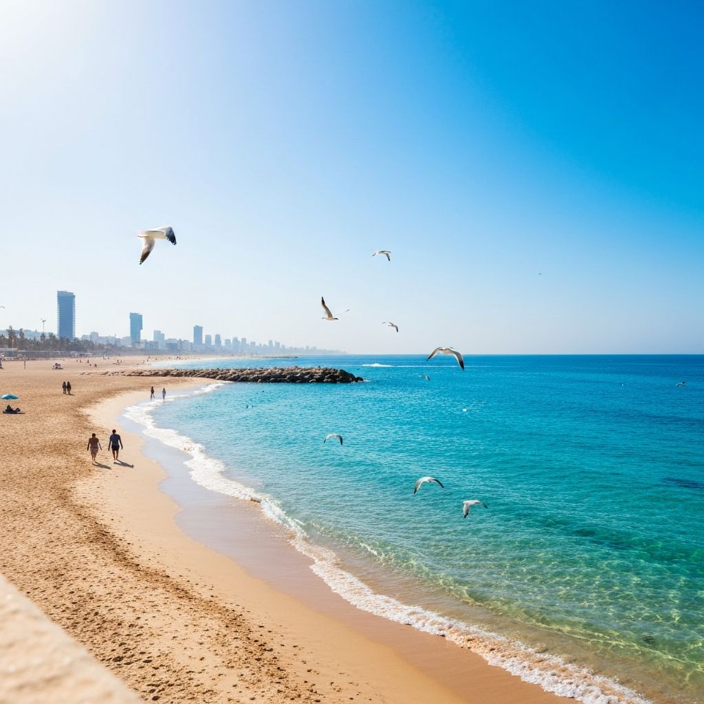 Tel Aviv Beach Landscape